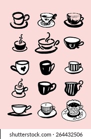 Doodle Tea Cups