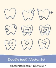 doodle teeth set