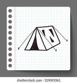 doodle tent