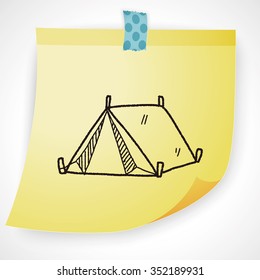 doodle tent