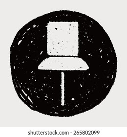 Doodle thumbtack