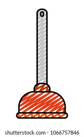 doodle toilet plunger tool to plumber equipment