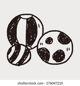 doodle toy ball