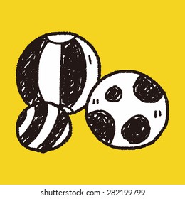 doodle toy ball