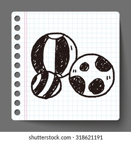 doodle toy ball