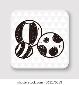 doodle toy ball