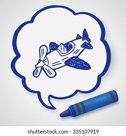Doodle Toy Plane
