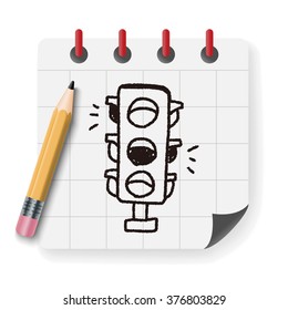 Doodle Traffic lights