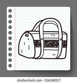 doodle Travel Bags