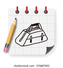 doodle Travel Bags