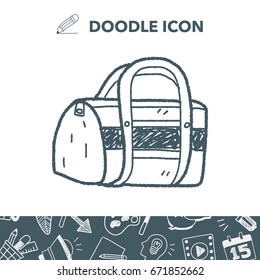 doodle Travel Bags