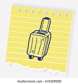 doodle Travel Bags