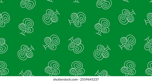 doodle tree pattern background. Tree pattern background. Seamless pattern trees background. flat illustration of tree. 
