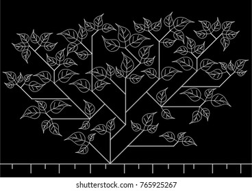 Doodle tree sturcture design.- Illustration
Decor, Painted Image, Springtime, Summer, Textile