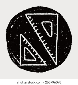 Doodle Triangle ruler