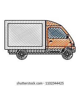 doodle truck vehicle service delivery transport