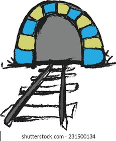 doodle tunnel