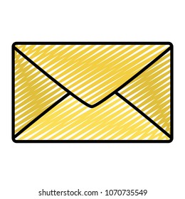 doodle typography text letter message style