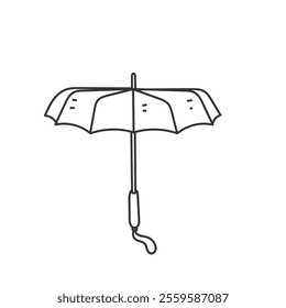 doodle umbrella illustration sketch icon