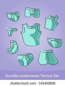 Doodle underwear set