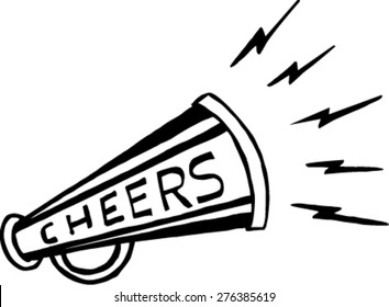 Cheerleader Megaphone Images, Stock Photos & Vectors | Shutterstock