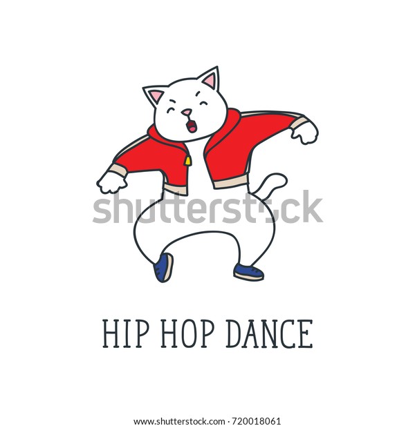 Doodle Vector Illustration Funny Hip Hop Stock Vector (Royalty Free ...