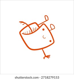 Doodle, Vektorgrafik-Objekt gut