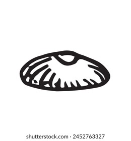 doodle vector illustration of shakarchorak cookie