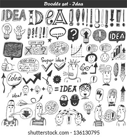 Doodle vector set -