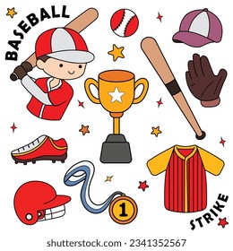 820+ Kid Baseball Player Illustrations, Royalty-Free Vector