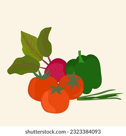 Doodle Vegetable Vegan Vegetarian Healthy Organic Vegan Vegetable Village Harvest Market Food Icon