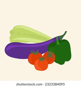 Doodle Vegetable Vegan Vegetarian Healthy Organic Vegan Vegetable Village Harvest Market Food Icon