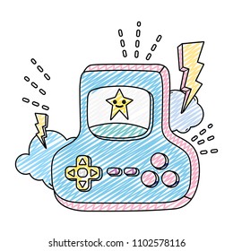 doodle videogame console digital simulador technology