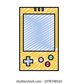 doodle videogame console play with buttons controller