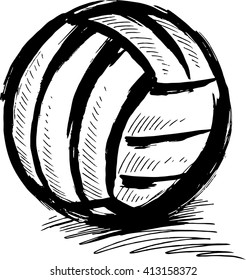Doodle of Volleyball icon