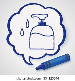 doodle wash bottle