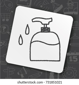 doodle wash bottle
