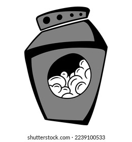 vector de tracción manual de la lavadora de garras