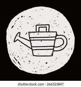 doodle watering can
