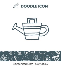 doodle watering can