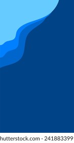 Ola de garabatos para el fondo de la historia. vector