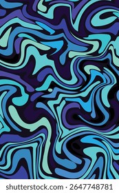 Doodle wavy free line flat texture banner vector illustration.