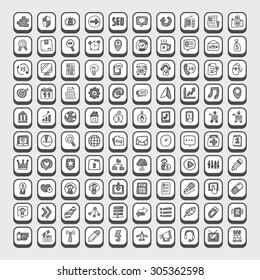 Doodle Web Icons