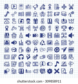 Doodle Web Icons