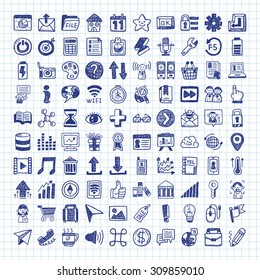 Doodle Web Icons