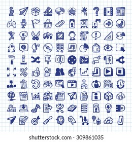 Doodle Web Icons