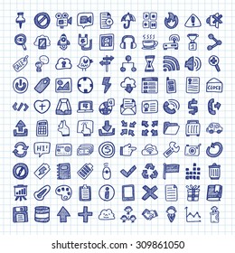 Doodle Web Icons