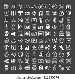 Doodle Web Icons