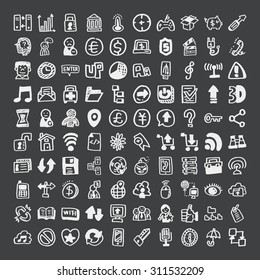 Doodle Web Icons