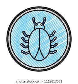doodle web spider darger symbol emblem